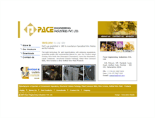 Tablet Screenshot of paceengg.com